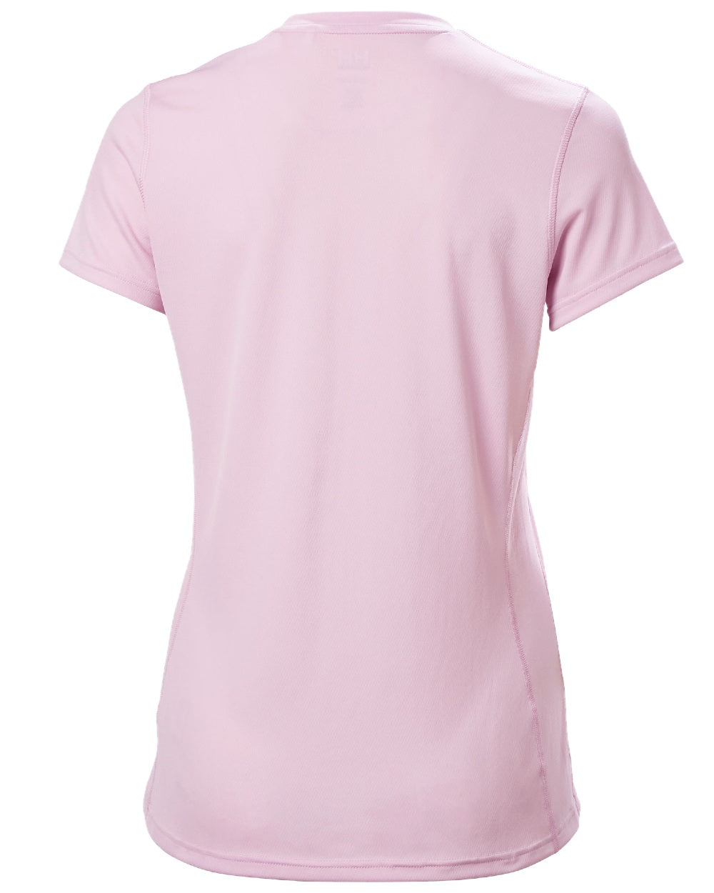 Cherry Blossom coloured Helly Hansen Womens Lifa Active Solen T-Shirt on white background 