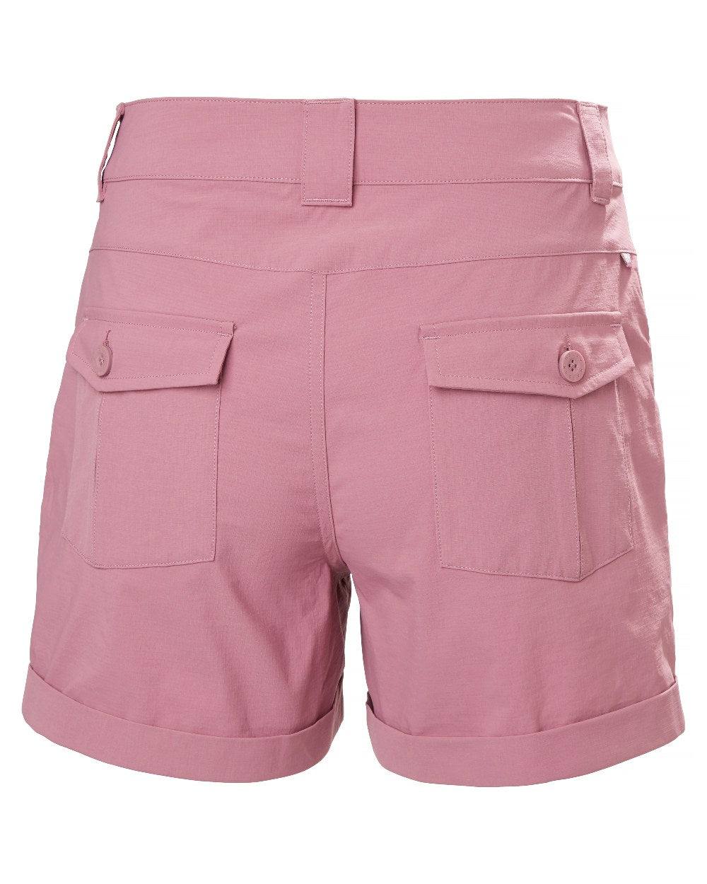 Wildberry coloured Helly Hansen Womens Maridalen Shorts on white background 