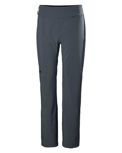 Alpine Frost Coloured Helly Hansen Womens Nora Softshell Pants on white background 