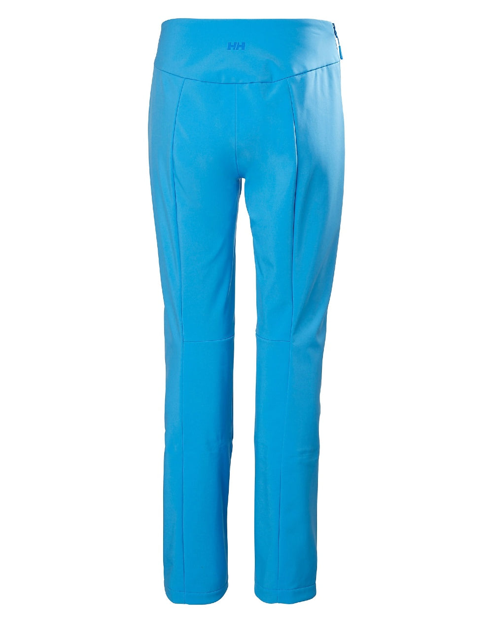 Cyan Coloured Helly Hansen Womens Nora Softshell Pants on white background 