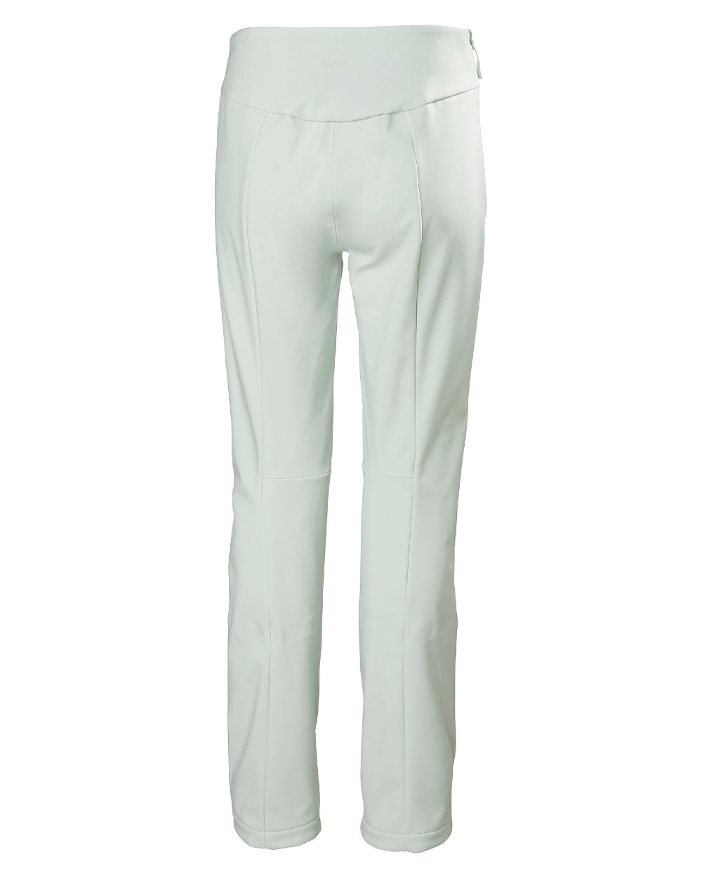 Seafoam Coloured Helly Hansen Womens Nora Softshell Pants on white background 