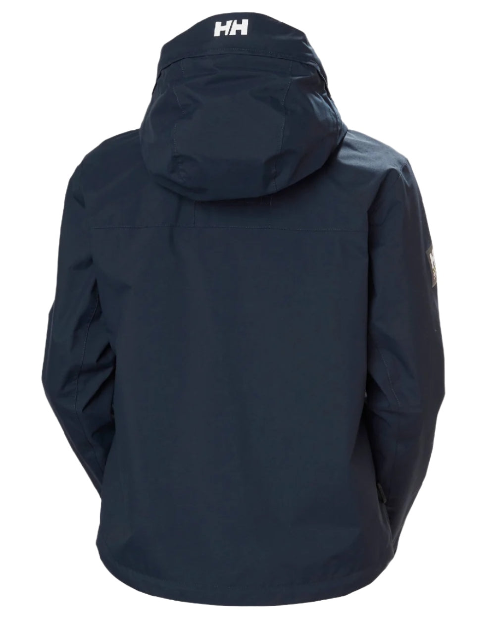 Navy coloured Helly Hansen Womens Quayside Jacket on white background 