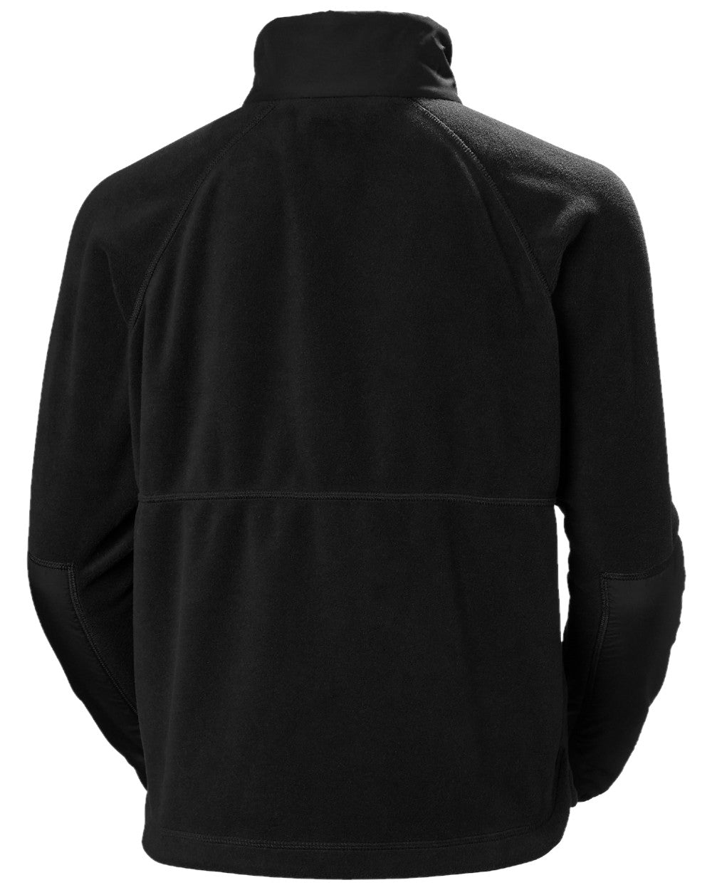 Black coloured Helly Hansen Womens Rig Fleece Jacket on white background 