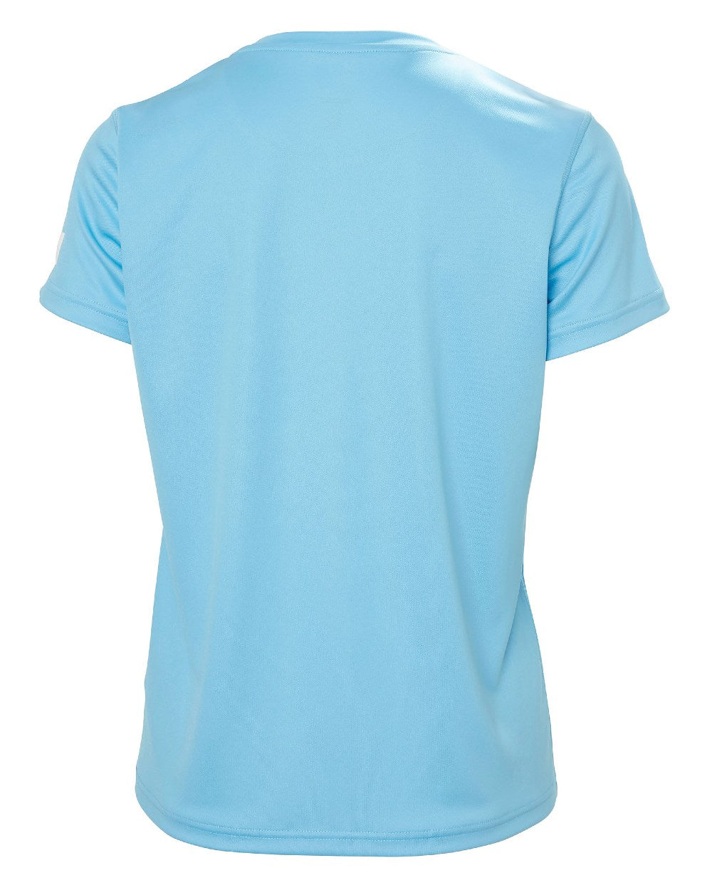 Aqua coloured Helly Hansen Womens Tech T-Shirt 2.0 on white background 