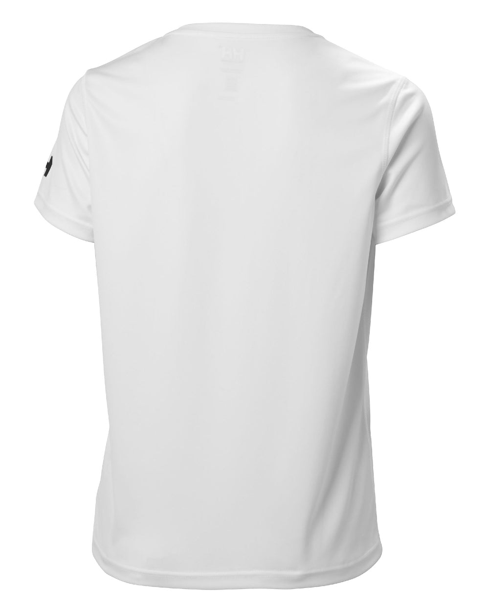 White coloured Helly Hansen Womens Tech T-Shirt 2.0 on white background 