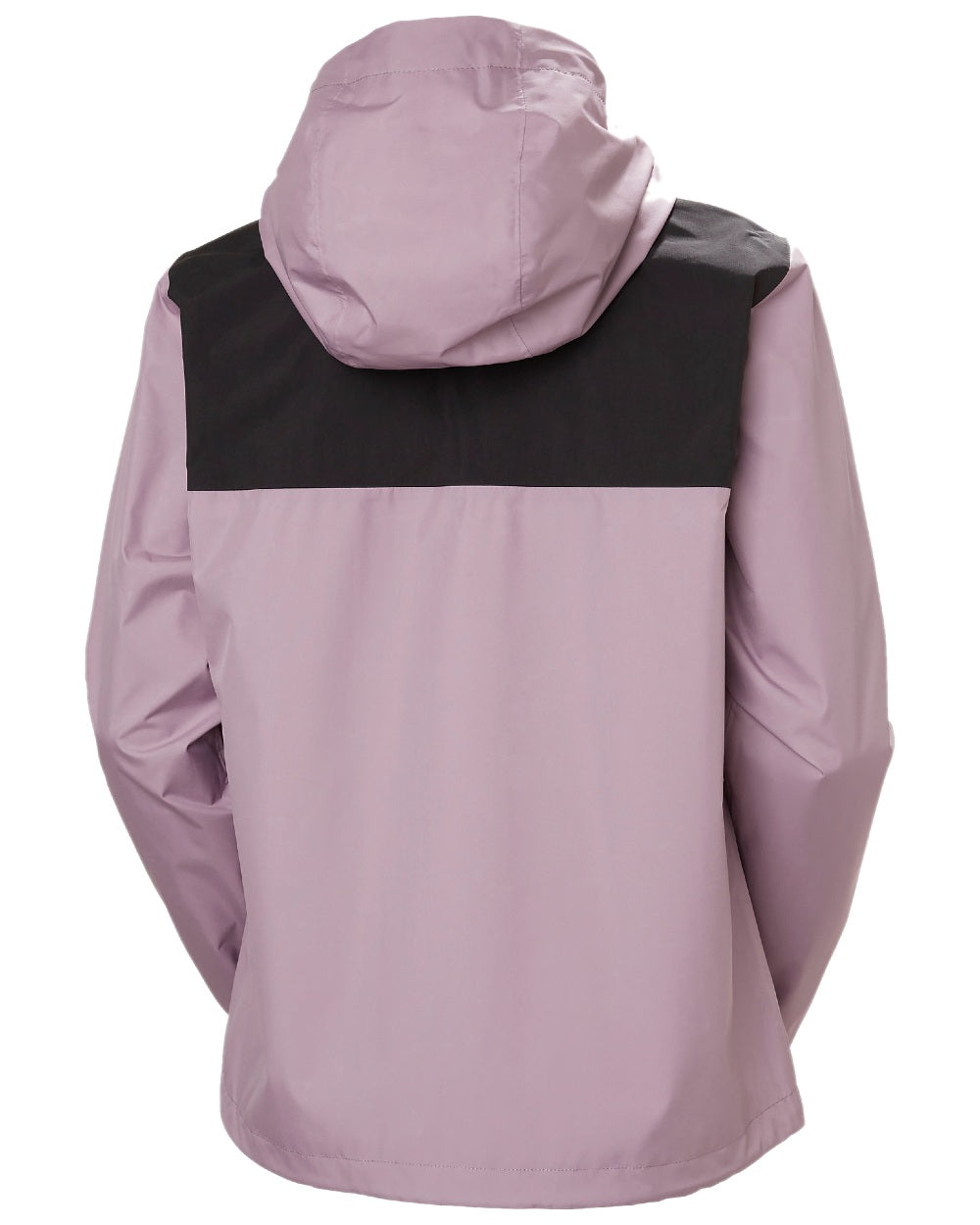 Purple Clay coloured Helly Hansen Womens Vancouver Rain Jacket on white background 
