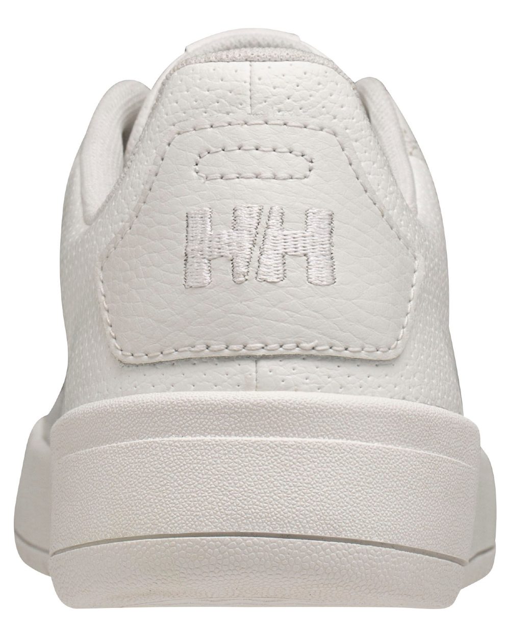 Off White Coloured Helly Hansen Womens Varberg Classic Marine Lifestyle Shoes on white background 