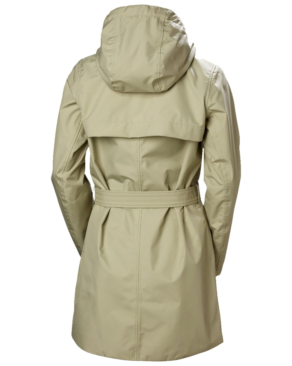 Light Lav Coloured Helly Hansen Womens Welsey II Trench Coat on white background 