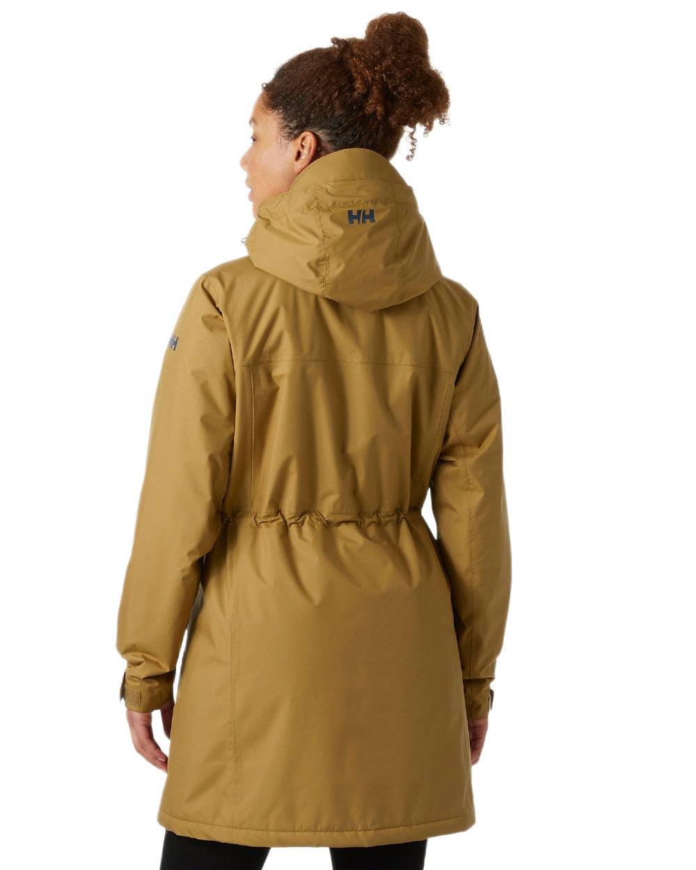 Lynx Coloured Helly Hansen Womens Westport Insulated Coat on white background 