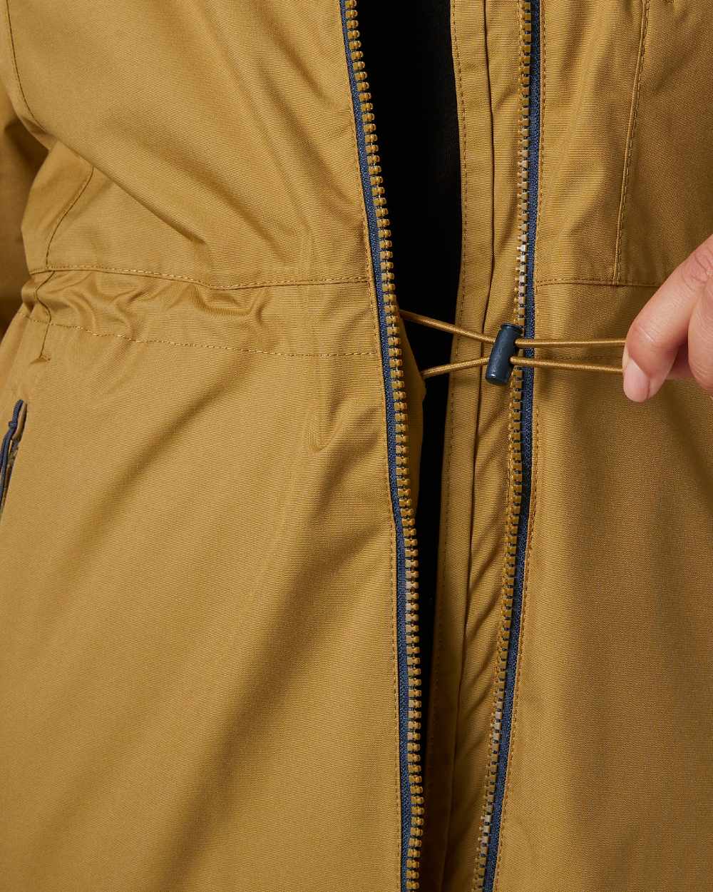 Lynx Coloured Helly Hansen Womens Westport Insulated Coat on white background 