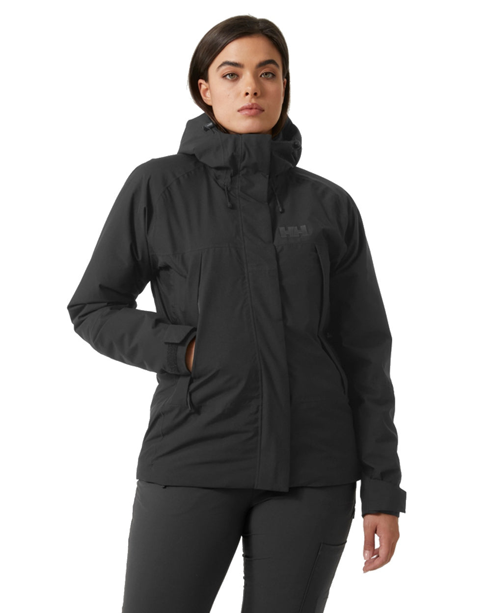 Helly Hanesn Womens Banff Insulated Shell Jacket in Black 