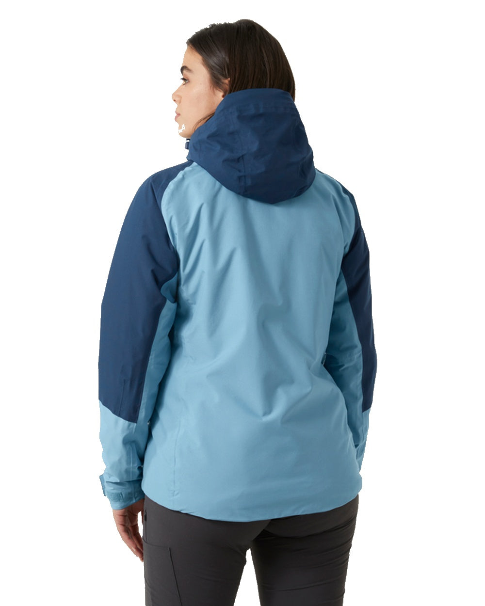 Helly Hanesn Womens Banff Insulated Shell Jacket in Blue Fog 