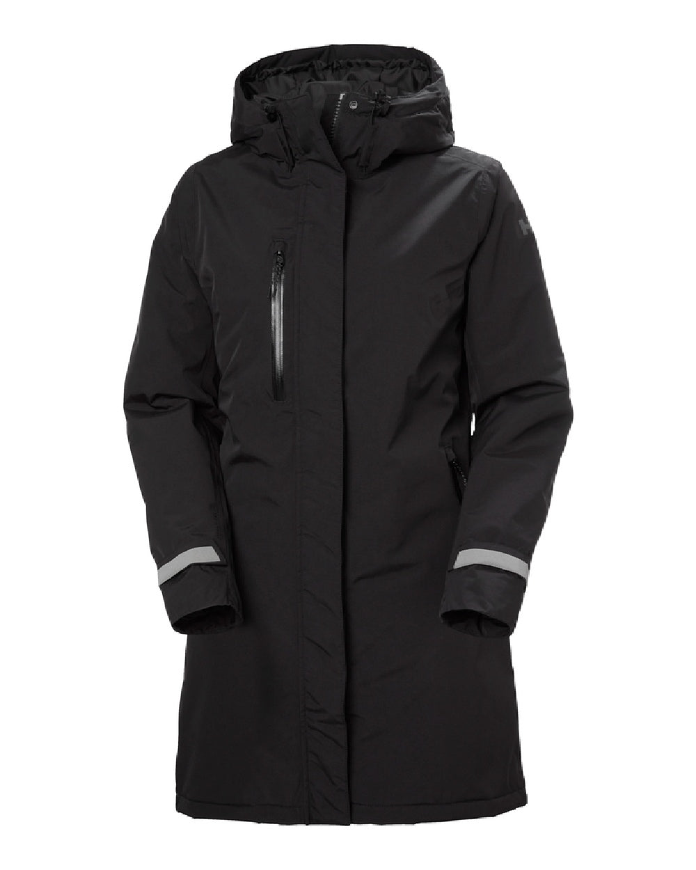 Helly Hansen Adore Ladies Insulated Rain Coat in Black 