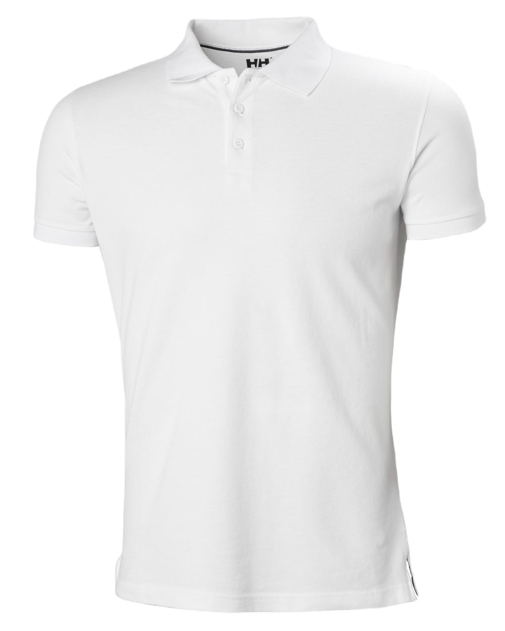 Helly Hansen Crew Polo Shirt In White 