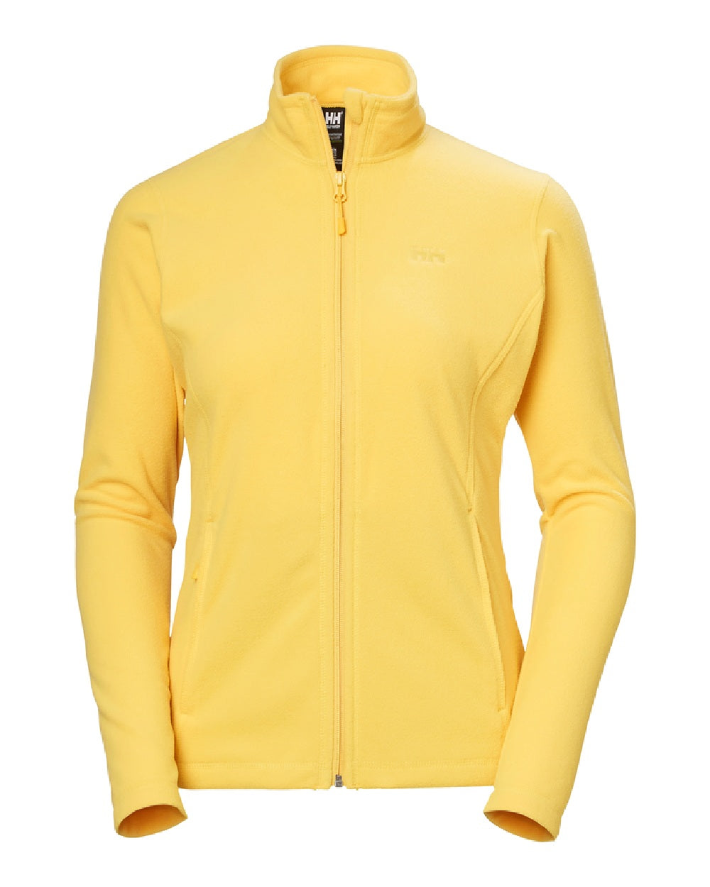 Honeycomb coloured Helly Hansen Daybreaker Ladies Fleece Jacket on white background 