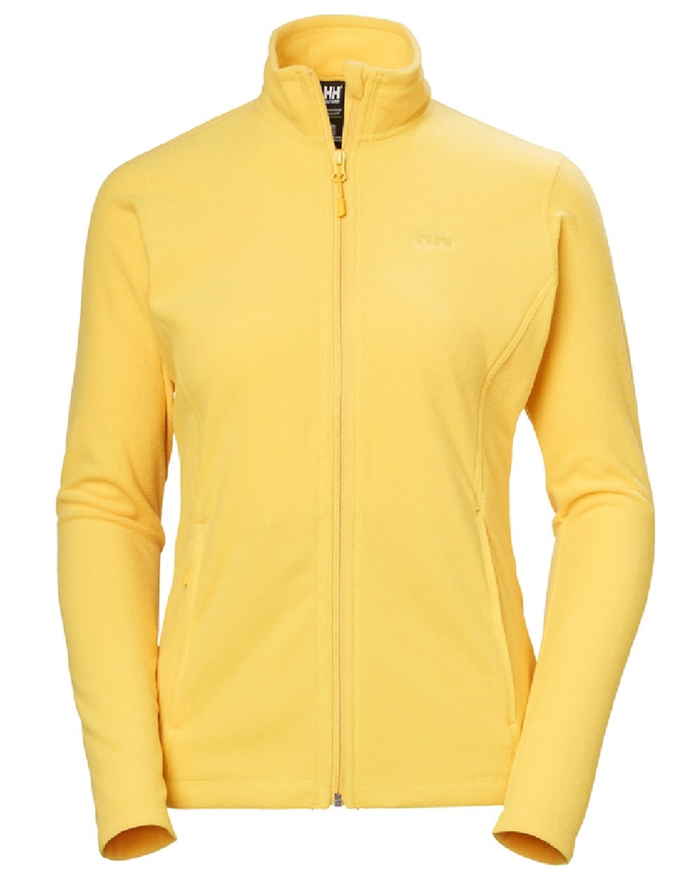 Honeycomb coloured Helly Hansen Daybreaker Ladies Fleece Jacket on white background 