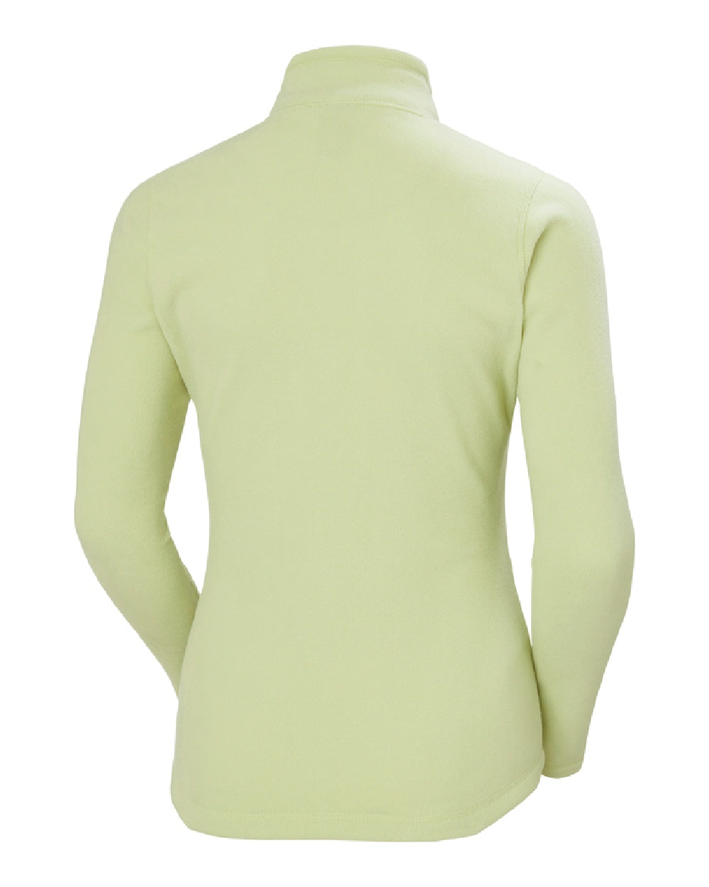 Iced Matcha coloured Helly Hansen Daybreaker Ladies Fleece Jacket on white background 