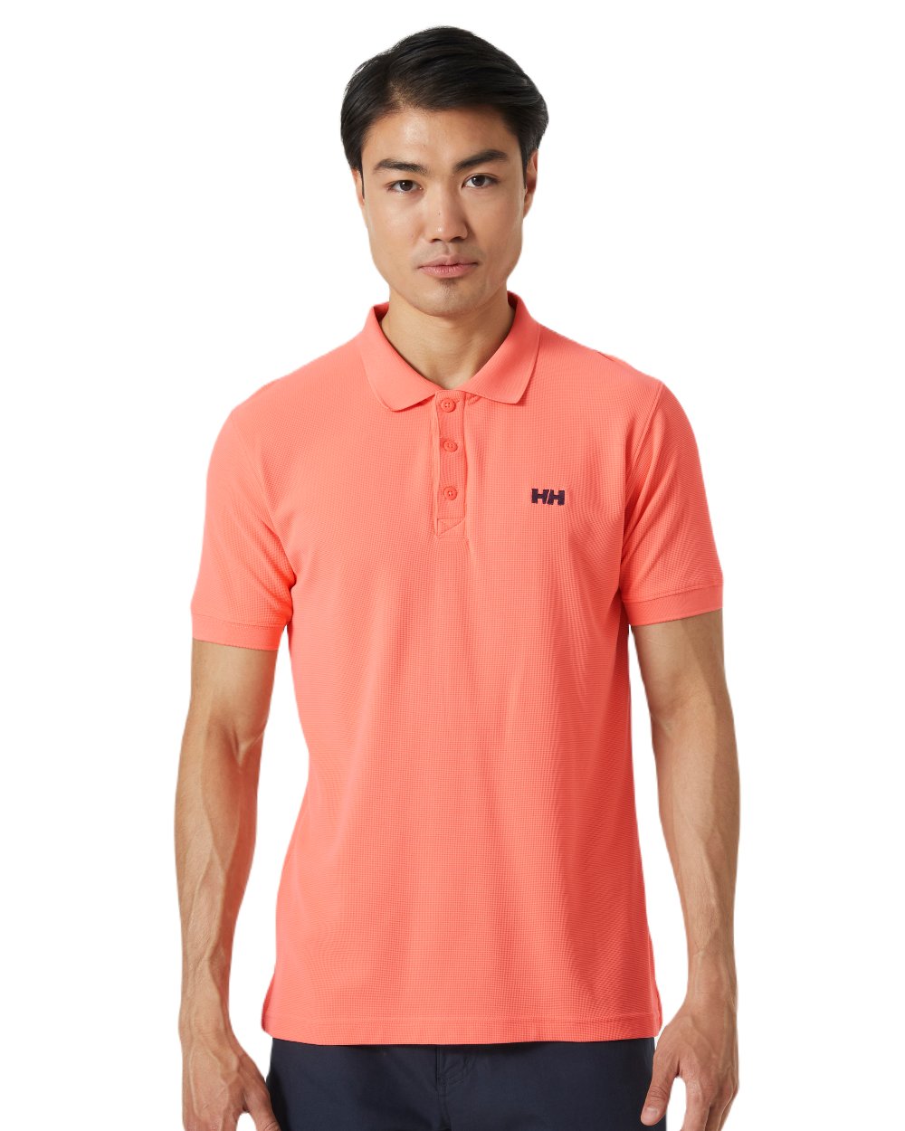 Helly Hansen Driftline Polo Shirt In Peach Echo 