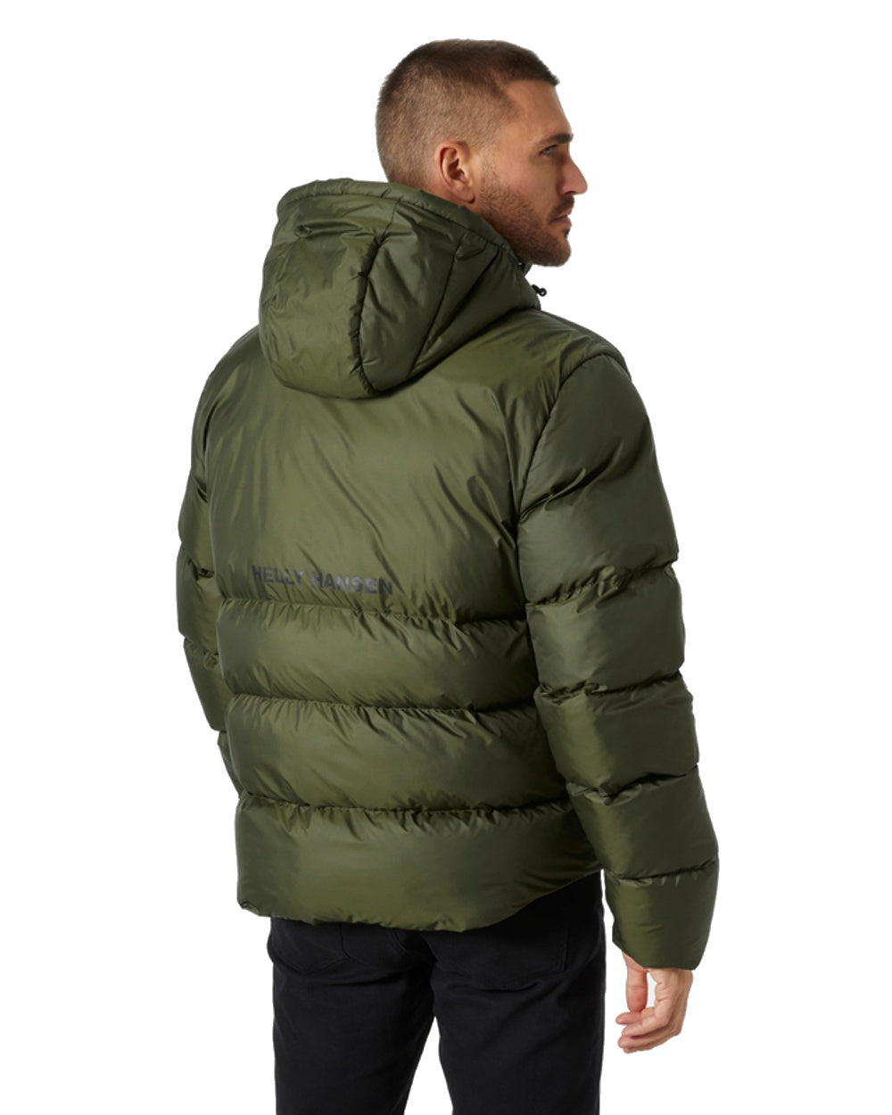 Helly Hansen Mens Active Puffy Jacket in Utility Green 