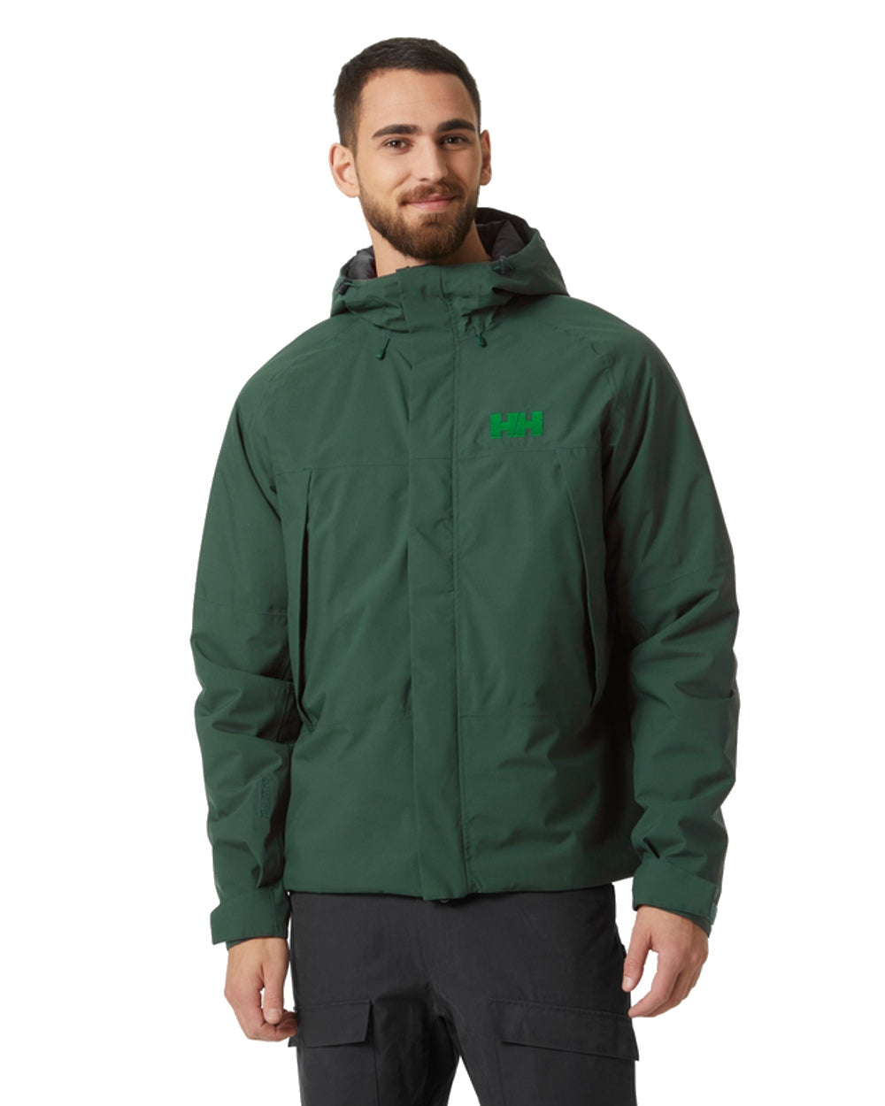 Helly Hansen Mens Banff Insulated Shell Jacket in Darkest Spruce 