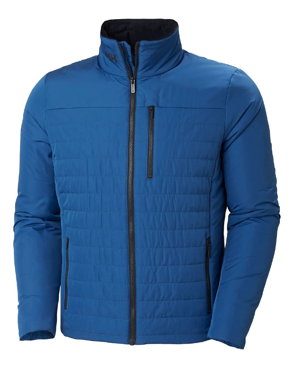 Helly Hansen Mens Crew Insulated Sailing Jacket 2.0 in Azurite 