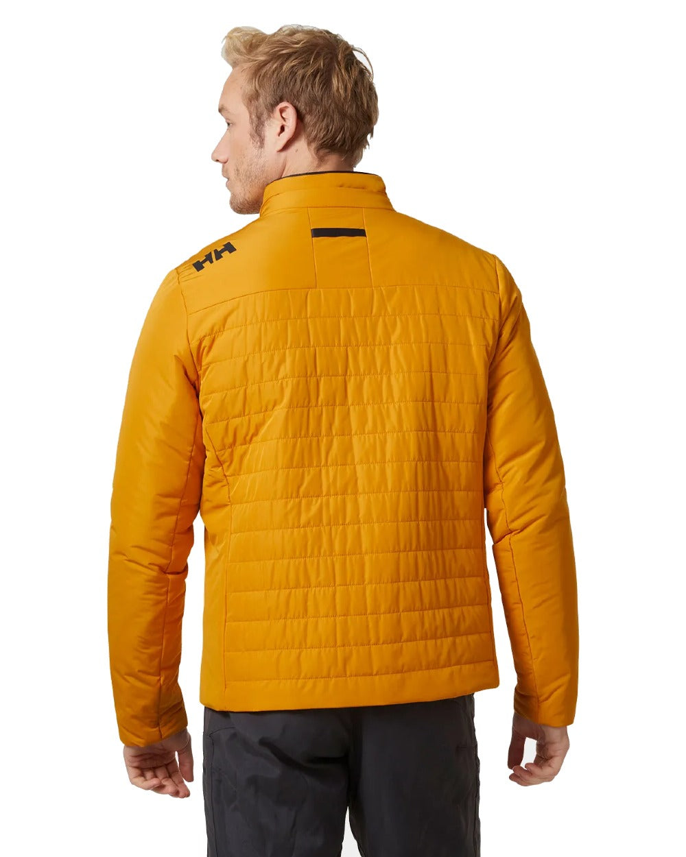 Helly Hansen Mens Crew Insulated Sailing Jacket 2.0 in Cloudberry 