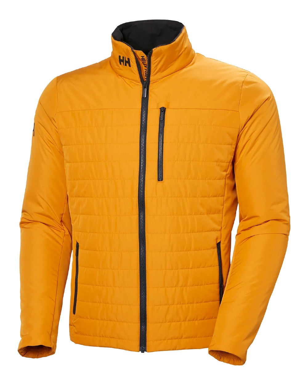 Helly Hansen Mens Crew Insulated Sailing Jacket 2.0 in Cloudberry 