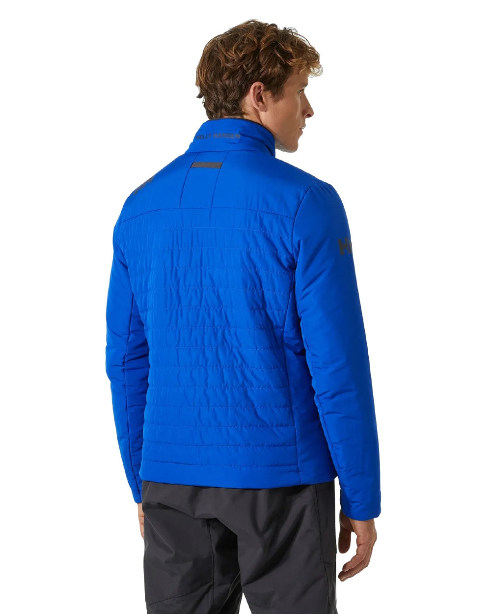 Helly Hansen Mens Crew Insulated Sailing Jacket 2.0 in Cobalt 2.0 