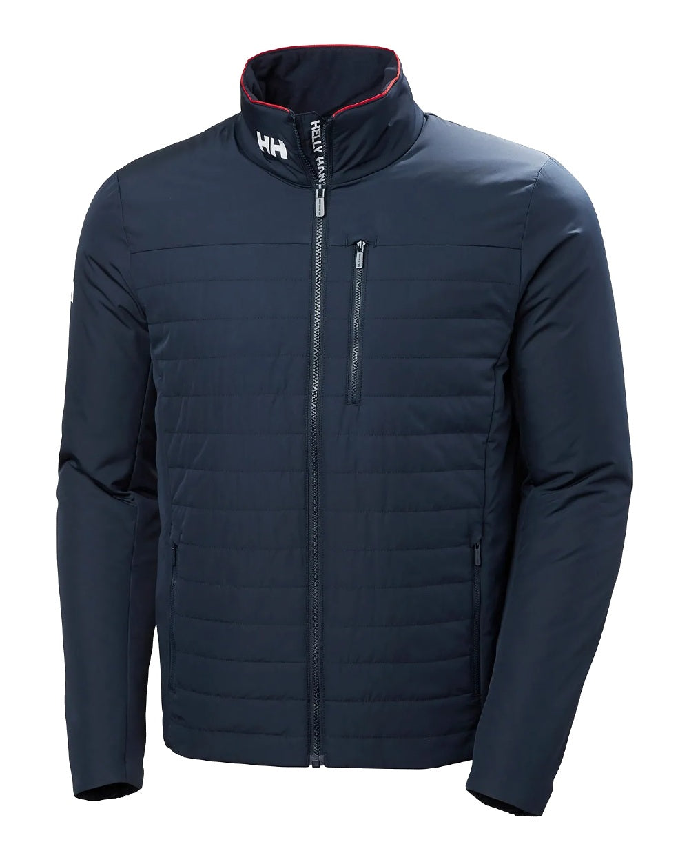 Helly Hansen Mens Crew Insulated Sailing Jacket 2.0 in Navy 