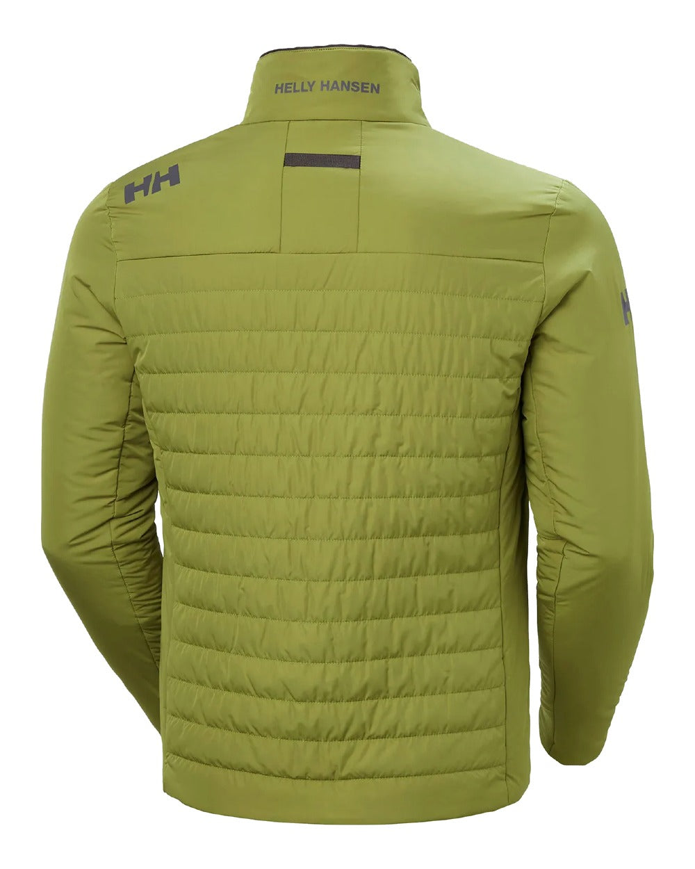 Helly Hansen Mens Crew Insulated Sailing Jacket 2.0 in Olive Green 