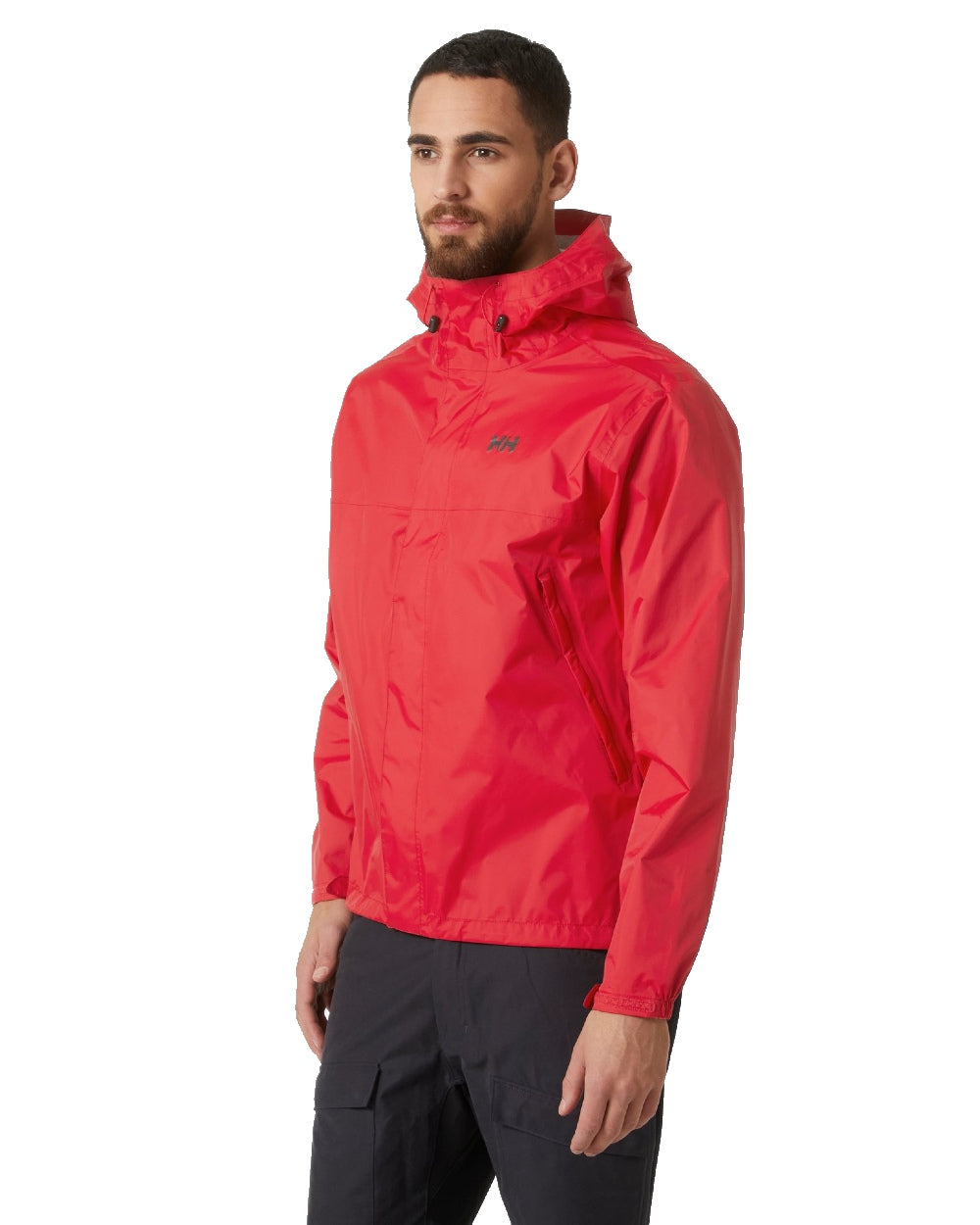 Helly Hansen Mens Loke Shell Jacket in Red 