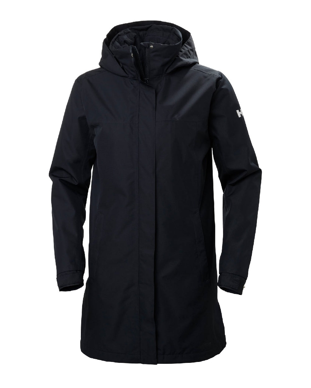 Helly Hansen Womens Aden Insulated Rain Coat in Navy 