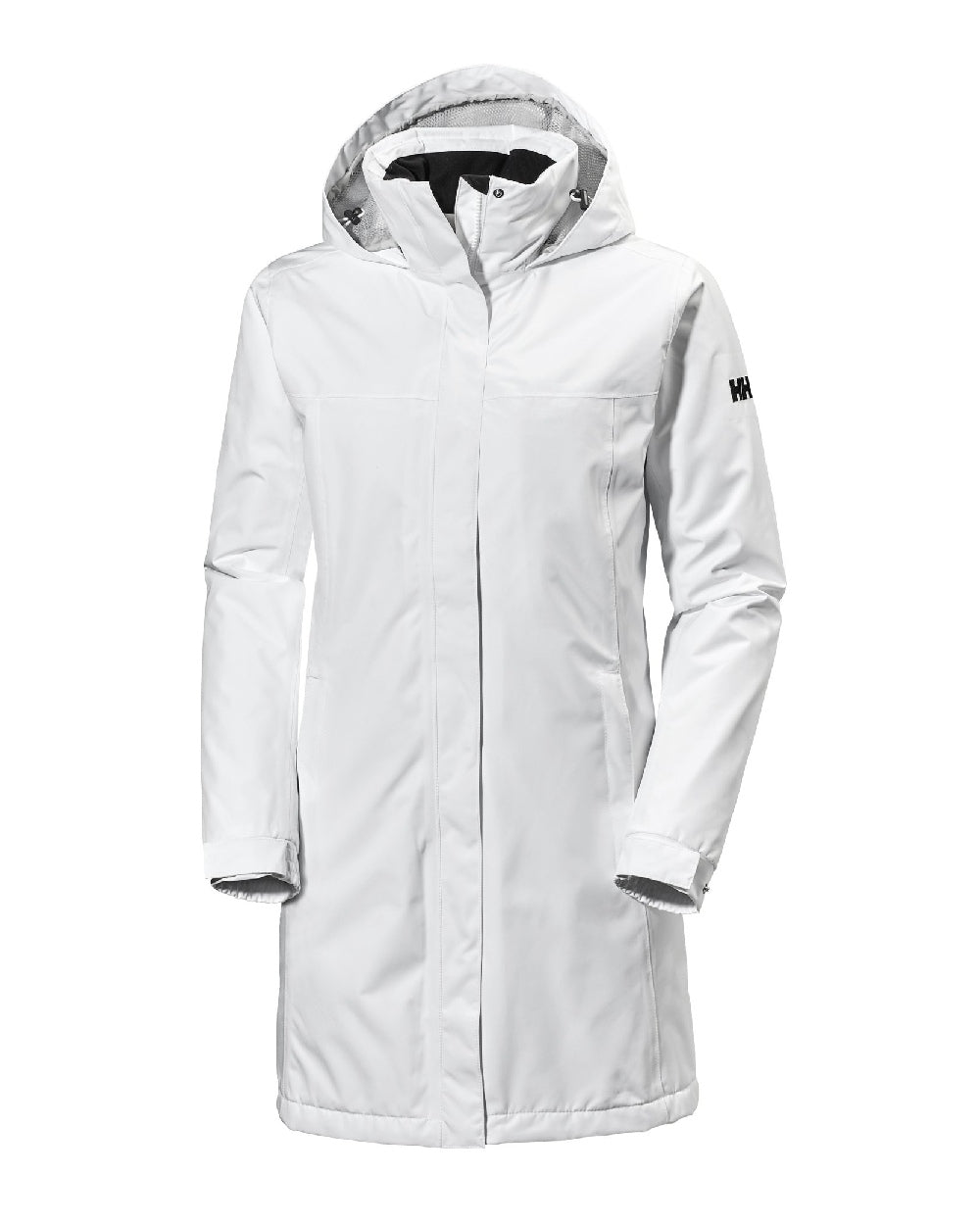 Helly Hansen Womens Aden Insulated Rain Coat in White 