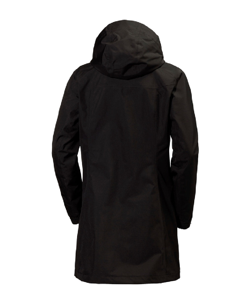 Helly Hansen Womens Aden Long Rain Coat in Black 