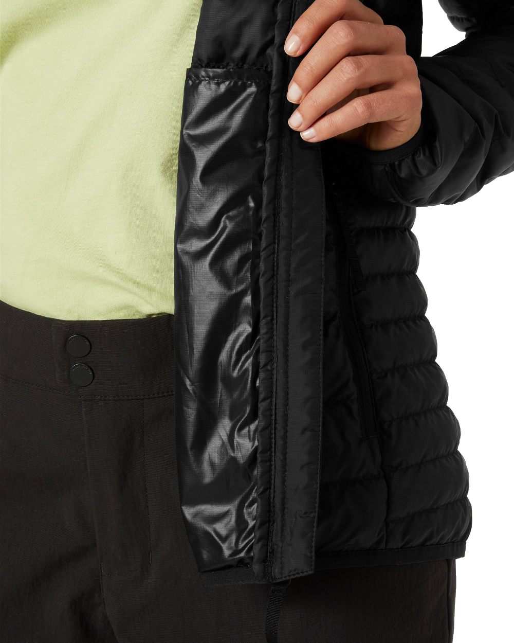 Helly Hansen Womens Banff Hooded Insulator Jacket in Black 