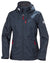 Helly Hansen Womens Crew Hooded Jacket In Navy #colour_navy