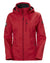 Helly Hansen Womens Crew Hooded Jacket In Red #colour_red