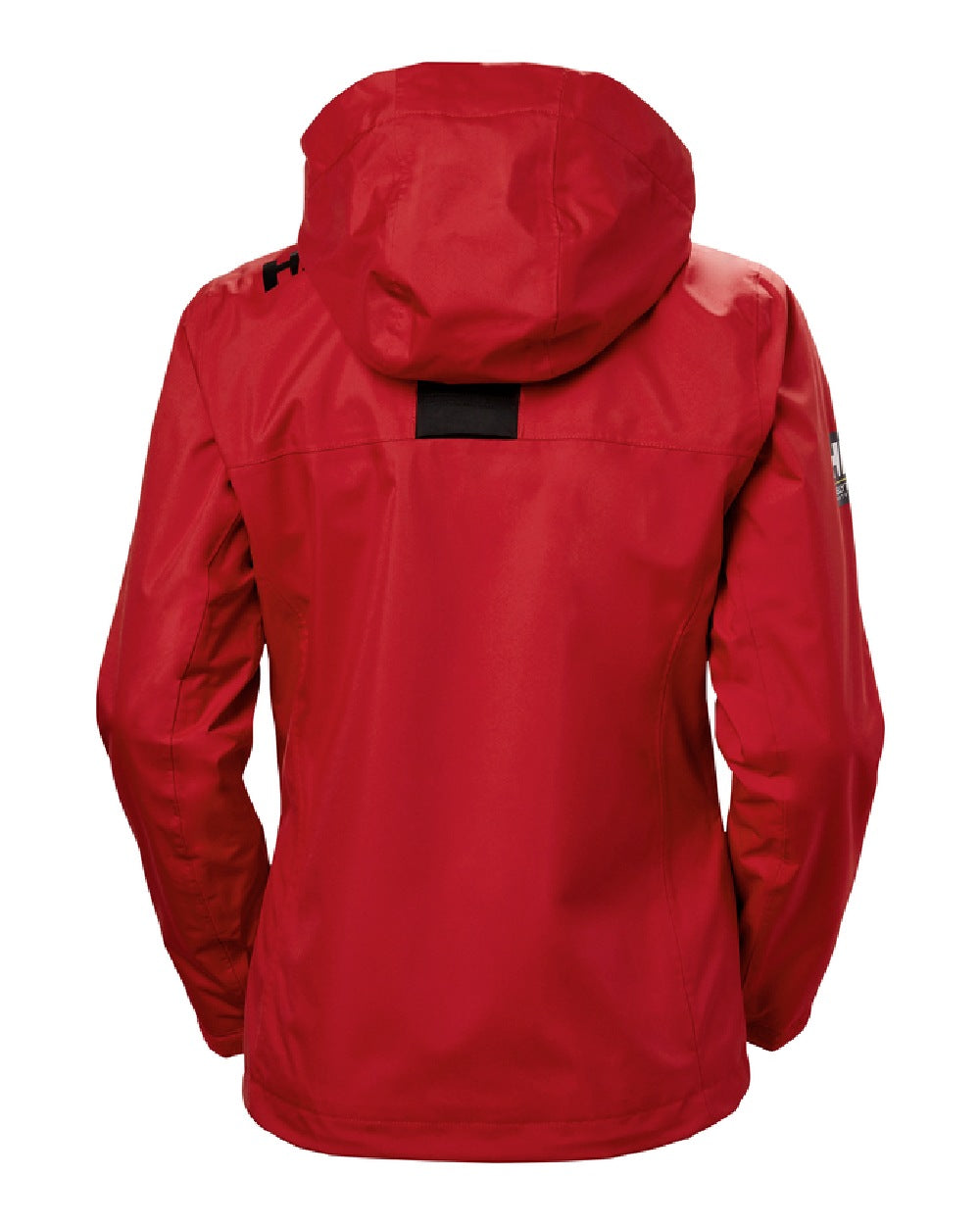 Helly Hansen Womens Crew Hooded Midlayer Jacket in Red 