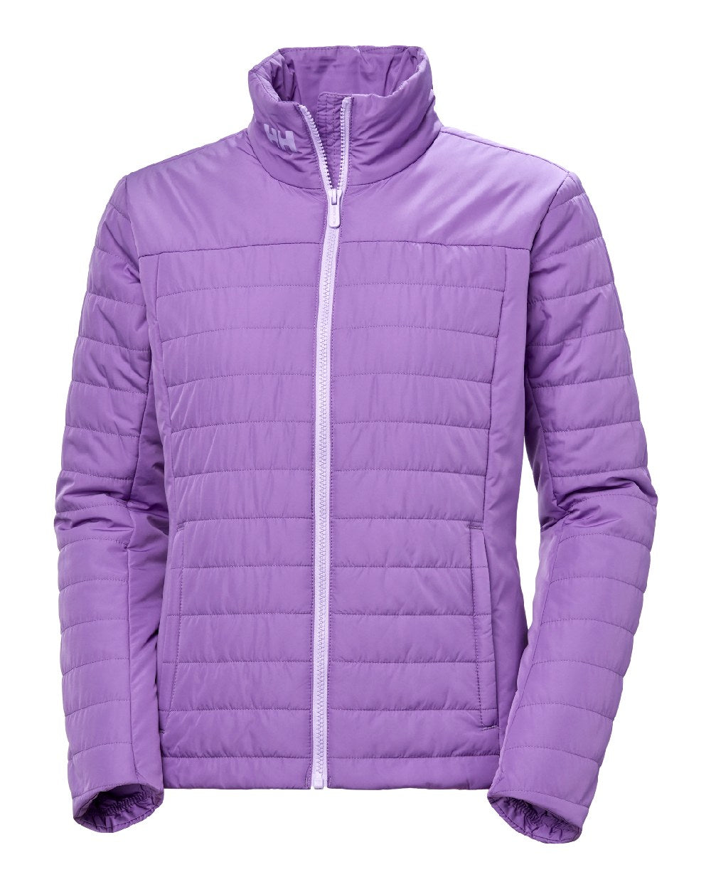 Helly Hansen Womens Crew Insulated Sailing Jacket 2.0 in Electric Purple 