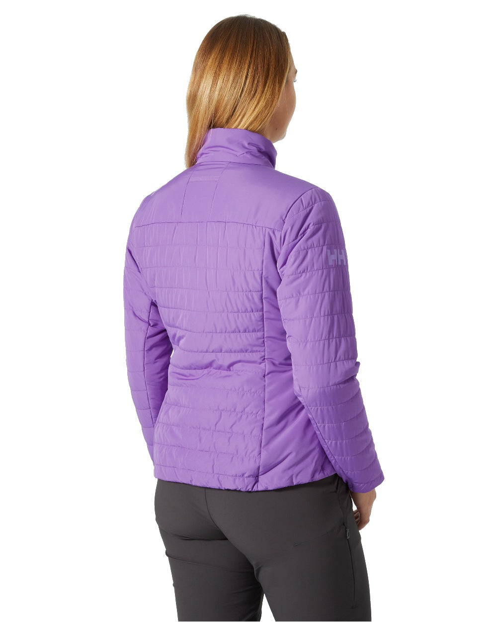 Helly Hansen Womens Crew Insulated Sailing Jacket 2.0 in Electric Purple 