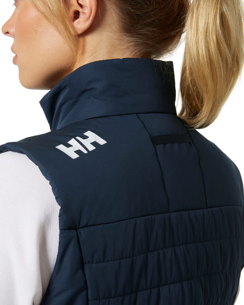 Helly Hansen Womens Crew Insulated Vest 2.0 in AM Navy 