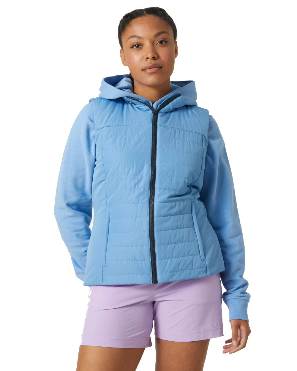 Helly Hansen Womens Crew Insulated Vest 2.0 in Bright Blue 