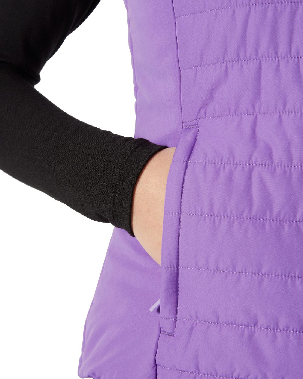 Helly Hansen Womens Crew Insulated Vest 2.0 in Electric Purple 