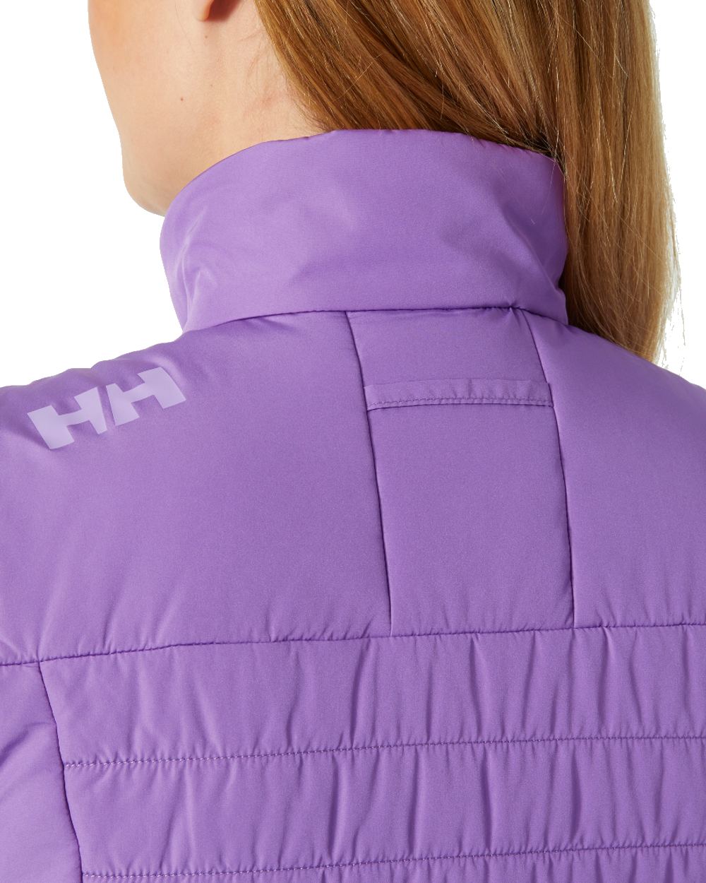 Helly Hansen Womens Crew Insulated Vest 2.0 in Electric Purple 