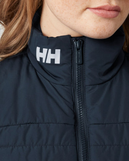 Helly Hansen Womens Crew Insulated Vest 2.0 in Navy 