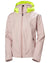 Pink Cloud coloured Helly Hansen Womens Inshore Cup Sailing Jacket on white background #colour_pink-cloud