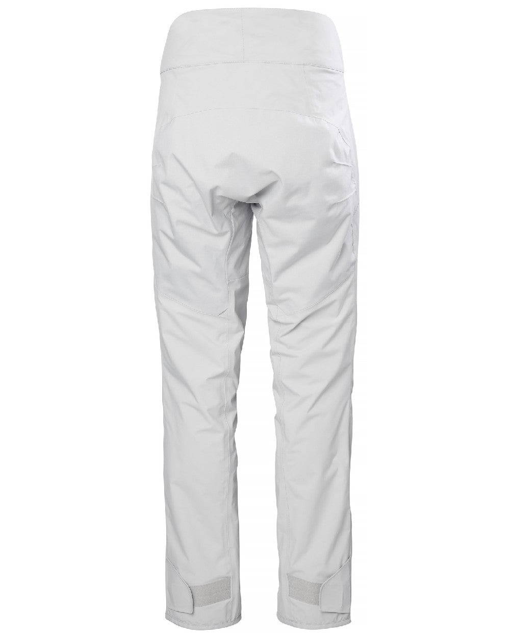 Grey Fog coloured Helly Hansen Womens HP Foil Sailing Pants 2.0 on white background 
