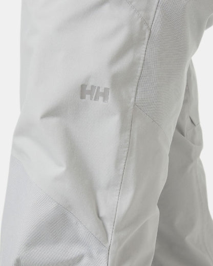 Grey Fog coloured Helly Hansen Womens HP Foil Sailing Pants 2.0 on grey background 