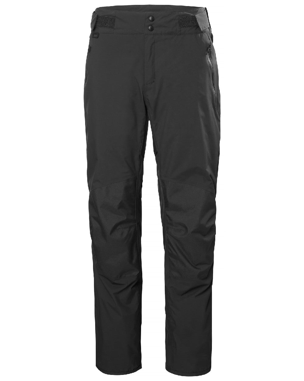 Ebony coloured Helly Hansen Womens HP Foil Sailing Pants 2.0 on white background 