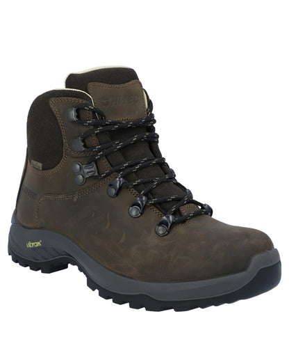 Brown Coloured Hi-Tec Womens Ravine Pro Boots on white background 